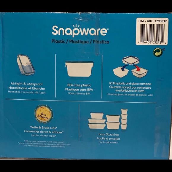 Snapware Airtight & Leakproof Containers 38 pieces - Picture 7 of 13